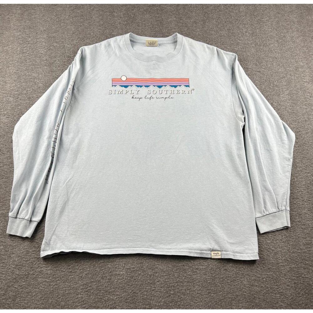 Simply Southern Men's Long Sleeve Shirt X-Large‎